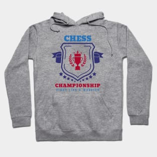 Chess Champion Fight Like A Warrior Hoodie